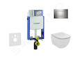 Geberit Kombifix - Set předstěnové instalace, klozetu a sedátka Ideal Standard Tesi, tlačítka Sigma30, chrom 110.302.00.5 NF6