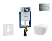Geberit Kombifix - Set předstěnové instalace, klozetu Gaia a sedátka softclose, tlačítko Sigma01, lesklý chrom SANI15CA1118