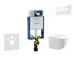 Geberit Kombifix - Set předstěnové instalace, klozetu Gaia a sedátka softclose, tlačítko Sigma30, bílá/chrom SANI15CA3115