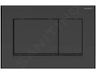 Geberit Kombifix - Set předstěnové instalace, klozetu Gaia a sedátka softclose, tlačítko Sigma30, matná černá/černá SANI15CA5106