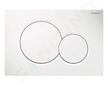 Geberit Kombifix - Set předstěnové instalace, klozetu Oudee a sedátka softclose, tlačítko Sigma01, alpská bílá SANI15CA3100