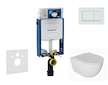 Geberit Kombifix - Set předstěnové instalace, klozetu Oudee a sedátka softclose, tlačítko Sigma20, bílá/bílá mat SANI15CA3124
