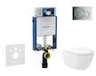 Geberit Kombifix - Set předstěnové instalace, klozetu Oudee Vortex a sedátka softclose, tlačítko Sigma01, lesklý chrom SANI15CA1