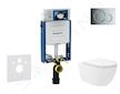 Geberit Kombifix - Set předstěnové instalace, klozetu Oudee Vortex a sedátka softclose, tlačítko Sigma01, lesklý chrom SANI15CA1