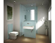 Geberit Monolith - Sanitární modul pro stojící WC, 101 cm, boční přívod vody, mátově zelená 131.003.SL.5
