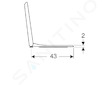 Geberit myDay - WC sedátko, softclose, bílé 575410000