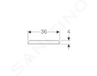 Geberit myDay - WC sedátko, softclose, bílé 575410000