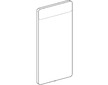 Geberit Option - Zrcadlo s LED osvětlením, 80x40 cm 819240000