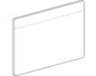 Geberit Option - Zrcadlo s LED osvětlením, 90x65 cm 819200000