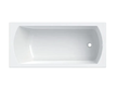 Geberit Perfect - Vana 150x75 cm, včetně nožiček, bílá 554.071.01.1
