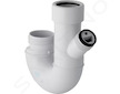 Geberit Příslušenství - Dvoukomorová zápachová uzávěrka pro přípojku zařízení, d 40 mm, G 1 252.053.11.1