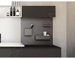 Geberit Příslušenství - Magnetická tabule s přihrádkami, 45x39 cm, matná bílá/matná láva 500.649.01.2