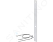 Geberit Příslušenství - Přestavbová sada pro WC sedátka AquaClean, pro Monolith 114 cm, kartáčovaný hliník 131.100.TA.1