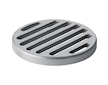 Geberit Příslušenství - Štěrbinový rošt pro podlahové vpusti, průměr 14 cm, pojízdný, nerez 388.133.00.1
