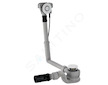 Geberit Příslušenství - Vanová odtoková a přepadová souprava, ovládání PushControl, délka 260 mm, chrom 150.750.21.6