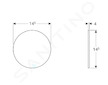 Geberit Příslušenství - Zvětšovací zrcadlo, průměr 145 mm 510100000