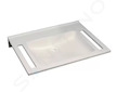 Geberit Publica - Umyvadlo bezbariérové, 70x55x12 cm, bez přepadu, bez otvoru pro baterii, alpská bílá 501.043.11.1