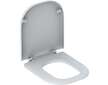 Geberit Selnova Comfort - Bezbariérové WC sedátko Square, duroplast, bílá 500.793.01.1