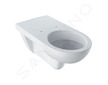 Geberit Selnova Comfort - Závěsné WC, bezbariérové, bílá 501.044.00.7