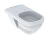 Geberit Selnova Comfort - Závěsné WC, bezbariérové, ploché splachování, bílá 500.792.01.7