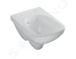 Geberit Selnova Compact - Závěsné WC, Rimfree, bílá 500.280.01.7