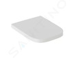 Geberit Selnova Square - WC sedátko, duroplast, Softclose, bílá 501.557.01.1
