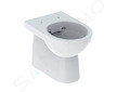 Geberit Selnova - Stojící WC, zadní/spodní odpad, Rimfree, bílá 500.393.01.7