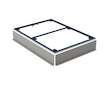 Geberit Setaplano - Instalační rám pro sprchové vaničky, 800x1200 mm, pro 6 nohou 154.464.00.1