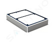 Geberit Setaplano - Instalační rám pro sprchové vaničky, 800x1400 mm, pro 6 nohou 154.466.00.1