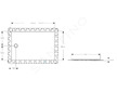 Geberit Setaplano - Plochá sprchová vanička, minerální materiál, 80x150 cm, bílá 154.267.11.1