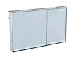 Geberit Sigma60 - Ovládací tlačítko splachování, sklo/bílá 115.640.SI.1