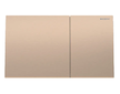 Geberit Sigma70 - Ovládání splachování, easy to clean, kartáčované červené zlato 115.622.QB.1