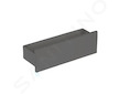 Geberit Smyle Square - Polička 45 cm, lávová 500.362.JK.1