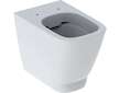 Geberit Smyle Square - Stojící WC, Rimfree, bílá 500.840.00.1