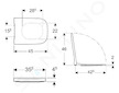 Geberit Smyle Square - WC sedátko, softclose, bílá 500.237.01.1