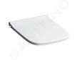 Geberit Smyle Square - WC sedátko, softclose, bílá 500.240.01.1