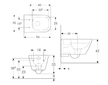 Geberit Smyle Square - Závěsné WC, Rimfree, bílá 500.208.01.1
