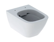 Geberit Smyle Square - Závěsné WC, Rimfree, bílá 500.379.01.1