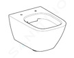 Geberit Smyle Square - Závěsné WC, Rimfree, bílá 500.379.01.1