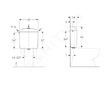 Geberit  - Splachovací nádržka AP117, DualFlush, alpská bílá 136.531.11.1