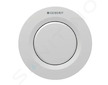 Geberit Splachovací systémy - Oddálené ovládání splachování typ 01, pro nádržku pod omítku 8 cm, easy to clean, matný chrom 116.