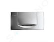 Geberit Twinline - Ovládací tlačítko splachování 200F, pochromovaná matná 115.222.46.1