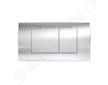 Geberit Twinline30 - Ovládání splachování, lesklý chrom 115.899.KH.1