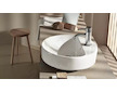 Geberit VariForm - Umyvadlo na desku, průměr 45 cm, s přepadem, otvor pro baterii, bílá 500.769.01.2