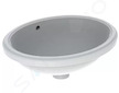 Geberit VariForm - Umyvadlo vestavné 48x42 cm, s přepadem, bílá 500.748.01.2