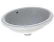 Geberit VariForm - Umyvadlo vestavné 56x50 cm, s přepadem, bílá 500.752.01.2