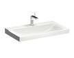 Geberit Xeno 2 - Umyvadlo 90x48 cm, otvor pro baterii, bez přepadu, s KeraTect, bílá 500.531.01.1