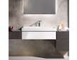 Geberit Xeno 2 - Umyvadlo 90x48 cm, otvor pro baterii, bez přepadu, s KeraTect, bílá 500.531.01.1