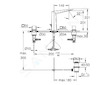 Grohe Allure Brilliant - Umyvadlová 3-otvorová baterie, chrom 20344000