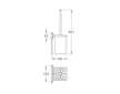 Grohe Allure Brilliant - WC náhradní nádobka, matné sklo 40583000